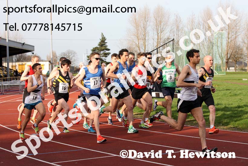 North Eastern 10000 metres, Monkton Stadium, Jarrow. Photo: David T. Hewitson/Sports for All Pics